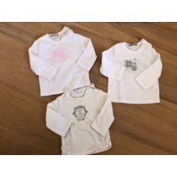 3 baby shirts van GYMP, maat 68