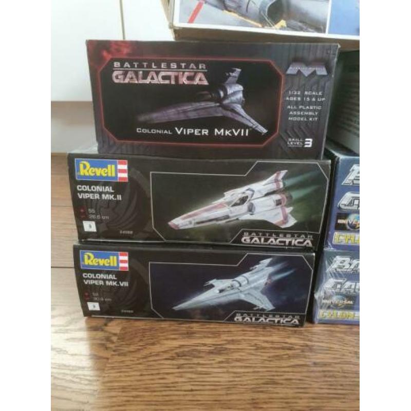 Battlestar Galactica diverse bouwpakketten nieuw