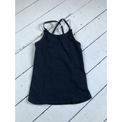 NIEUW: Quapi top donkerblauw - zilver mt. 134-140