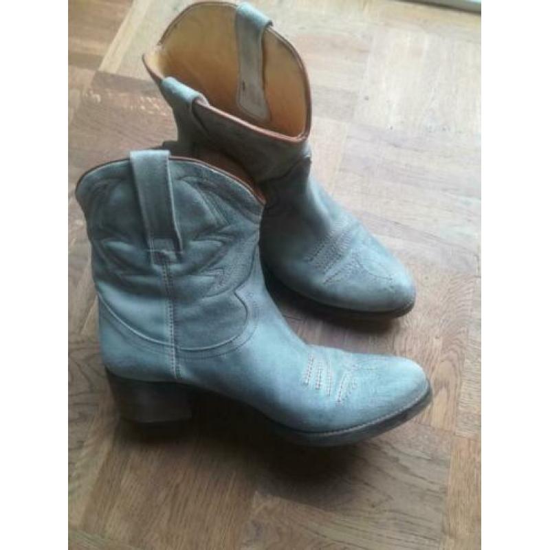 Stoere cowboy boots van Antonio moretto, mt 40