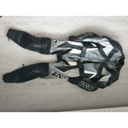 Lederen motoroverall