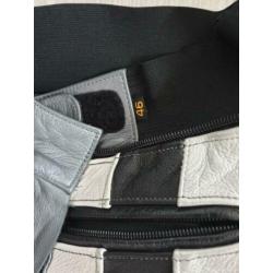 Lederen motoroverall