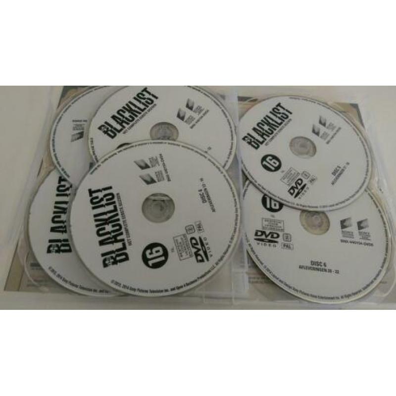 4 x dvd box Sopranos , Blacklist , Godfather , Mafia box