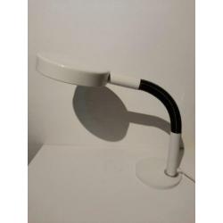 Vintage Hala Zeist lamp wit jaren 60/70.