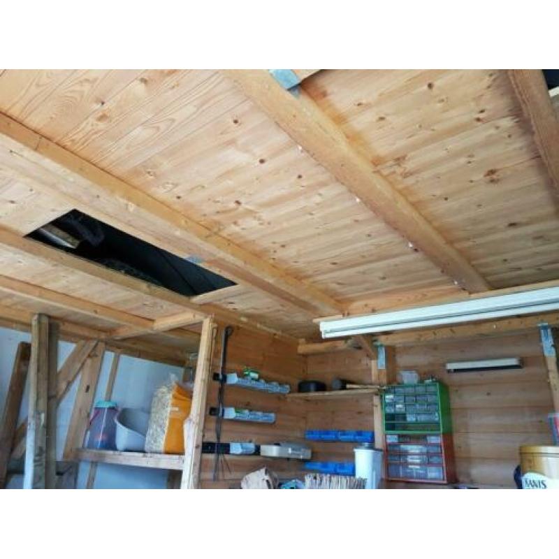 Net tuinhuis te koop aangeboden