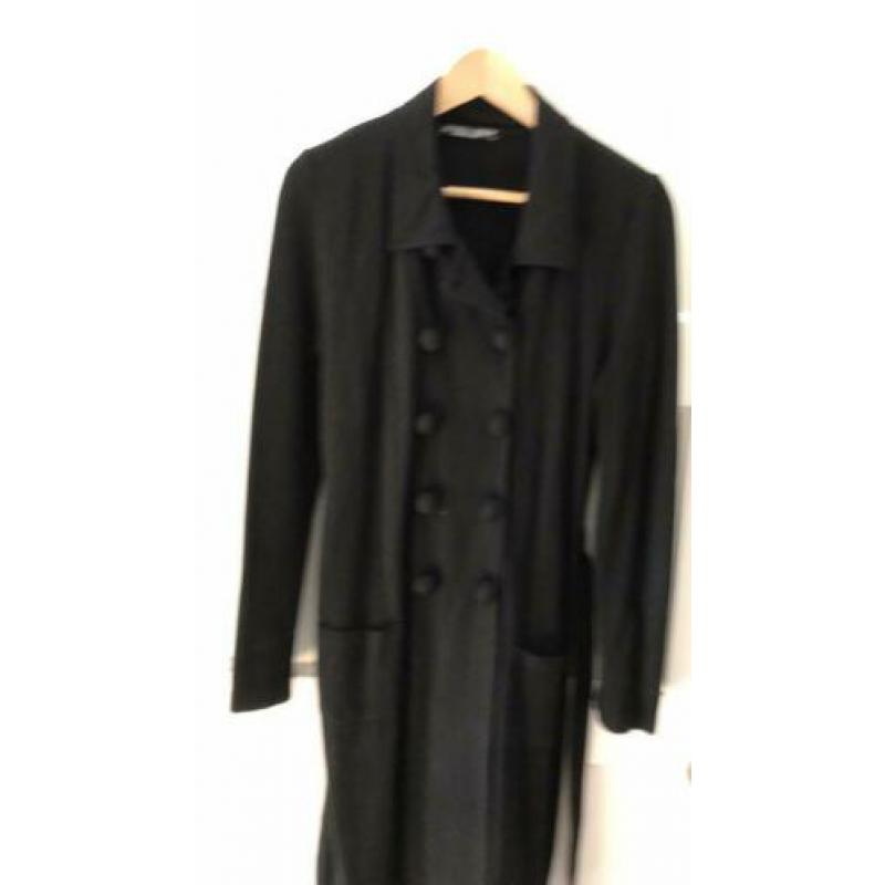 Juffrouw Jansen jas/lange blazer maat XL, zwart