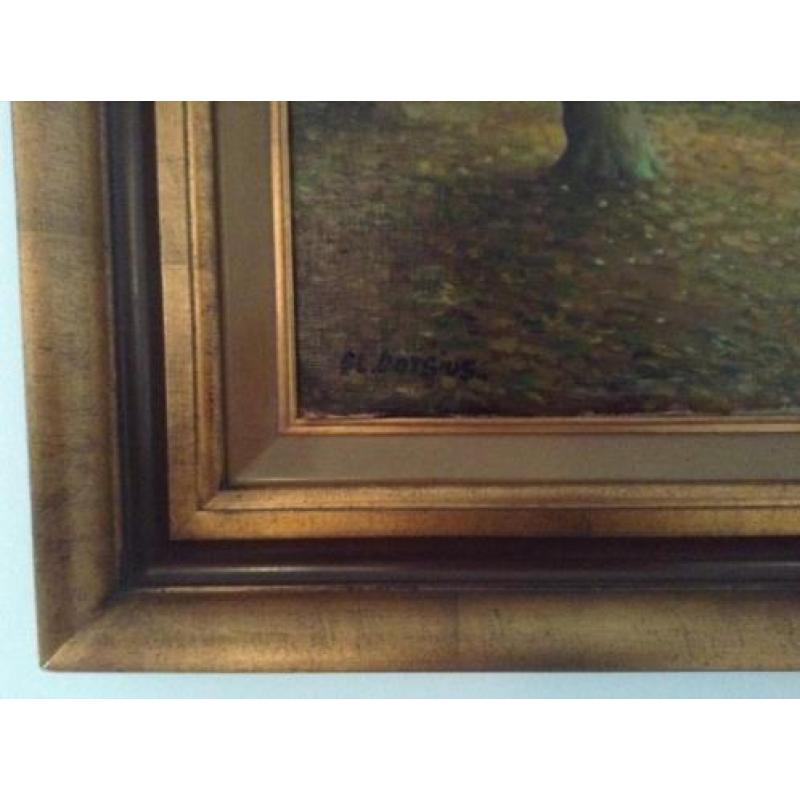F.L. Corsius olieverfschilderij 108x78cm