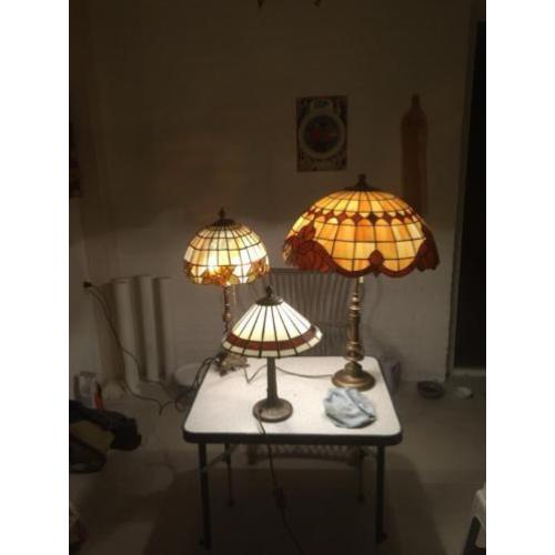 Oude originele Tiffany lampen