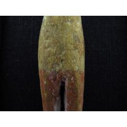 Egyptian wooden painted statue of Lady