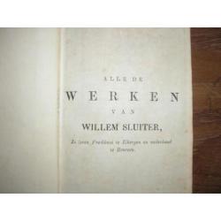 1838 Willem Sluiter, Alle de werken. Laatste uitgave in 2