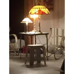 Oude originele Tiffany lampen