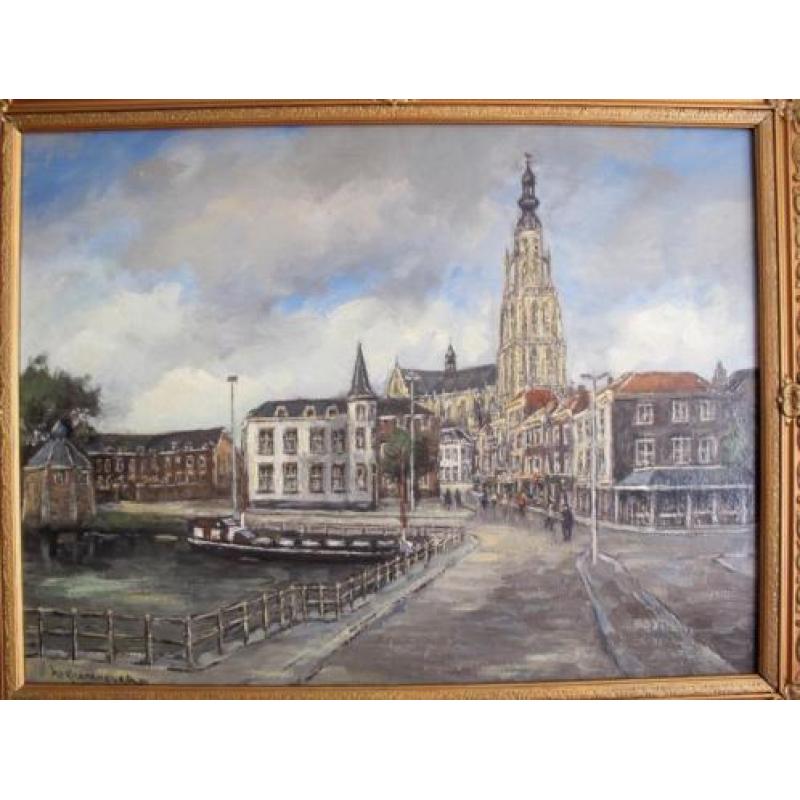 De toren van oud Breda