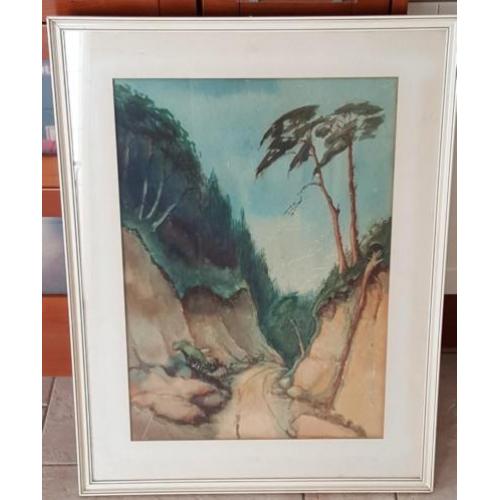 Frans Holle (1888-1969) - fraai landschap