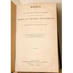 Grote Statenbijbel uit 1845 in zéér goede staat