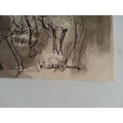 Klaas Pijlman - orig. pentekening Carnaval Den Bosch - 1960