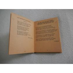 Berijmd Verzet - 3e herziene druk - De Telg, Amsterdam -1946