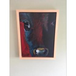 Schilderij olieverf (45 x 35 cm)