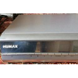 Humax decoder iPVR-9200C, zilvergrijs duo visio