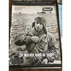 Weekblad De Spiegel watersnood 1953 Zeeland en 1960 IJpolder