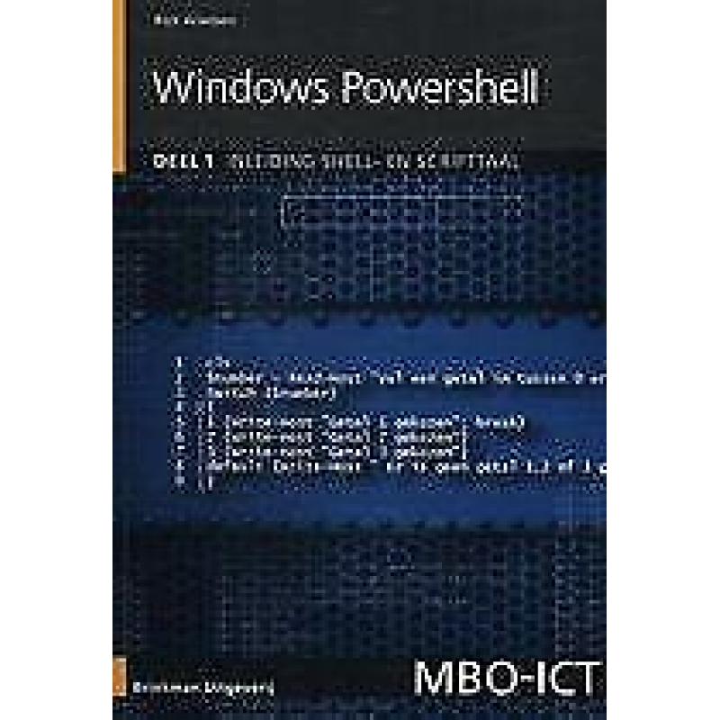 MBO ICT Windows powershell 9789057523465