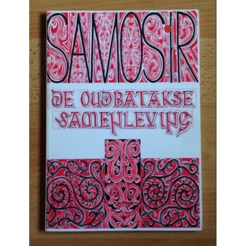 Indonesie - (Samosir) De Oud Batakse Samenleving (Indie)