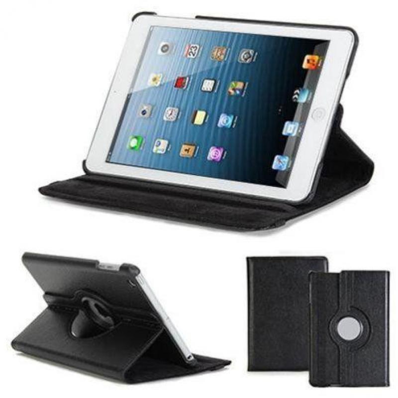 Apple iPad Mini / Mini 2 draaibare Case Zwart