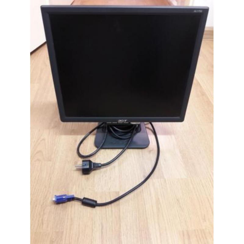 Acer AL1706 LCD TFT monitor scherm
