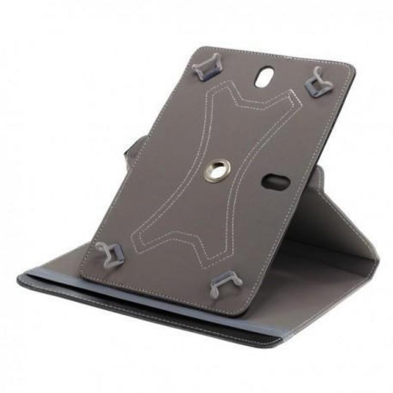 10"Tablet PC Kunstleer Case Bookstyl Zwart