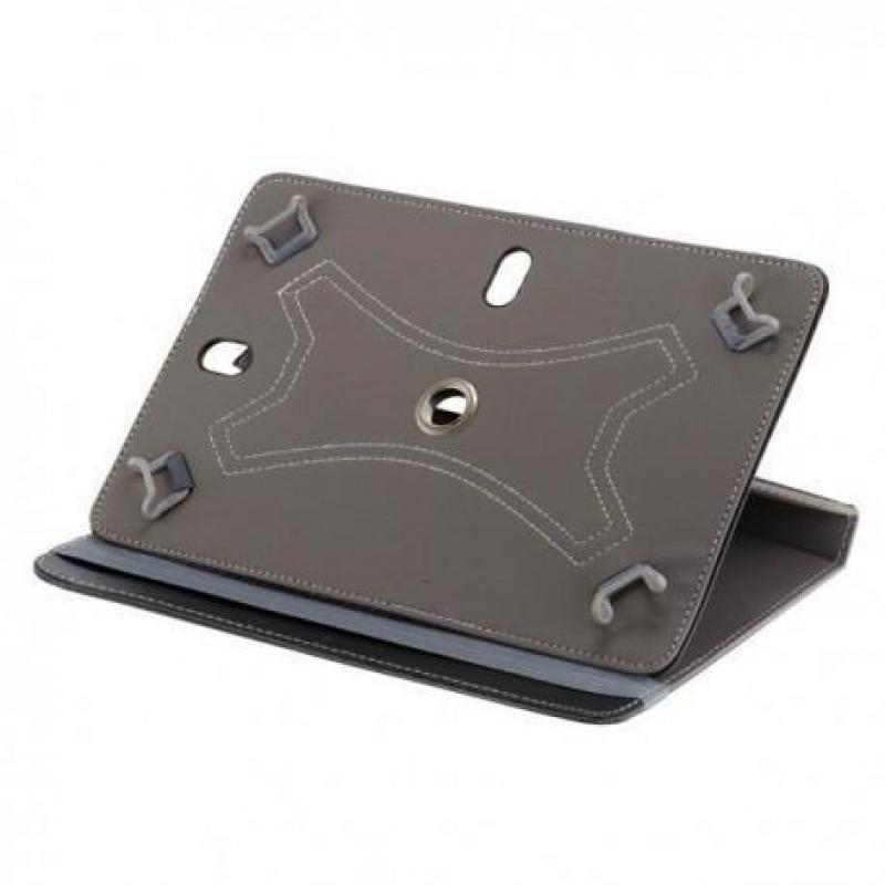 10"Tablet PC Kunstleer Case Bookstyl Zwart