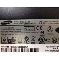 Samsung Syncmaster B1940R Zwart