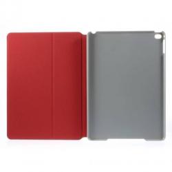 Apple iPad Air 2 - PU Lederen Book Case Snap On Grain - Rood
