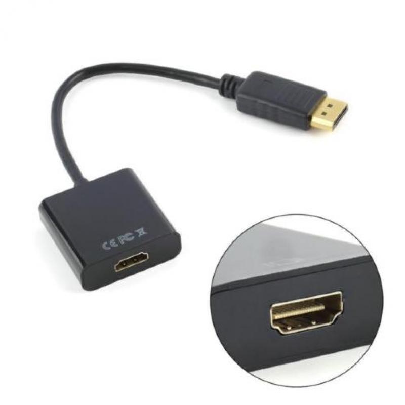 HDMI Female naar Male Displayport Adapter ***** NIEUW *****