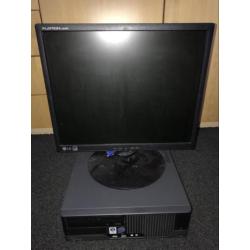 Fujitsu Desktopcomputer + 19 inch TFT