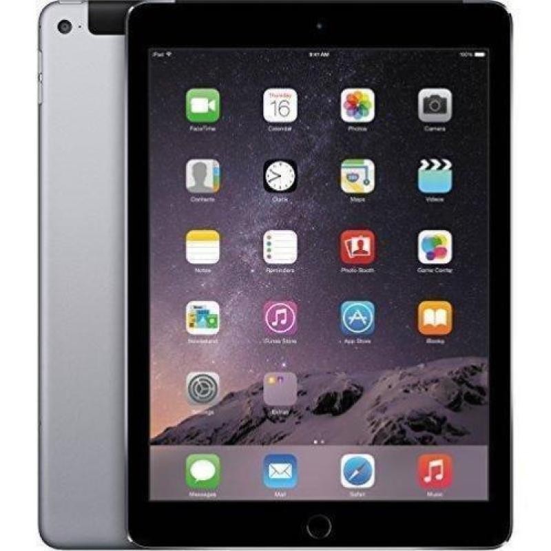 Refurbished iPad Air 2 128GB Space Grey 4G | 1 jr. garantie!