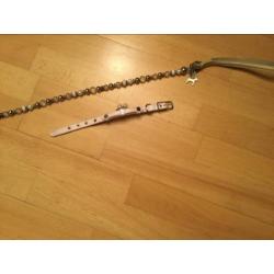 Happy House halsband + looplijn / NIEUW