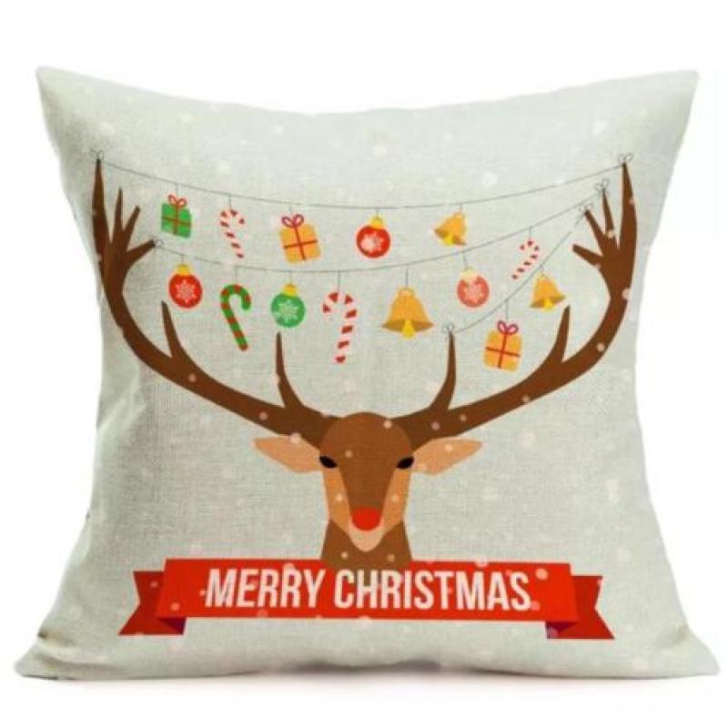 Kerst retro prints kitten kat kerstman rendier sneeuwpop
