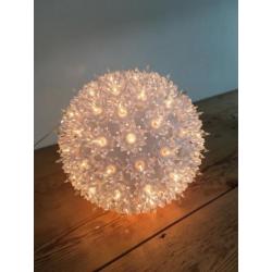 Hangende lichtbol 100 lampjes met twinkeleffect NIEUW