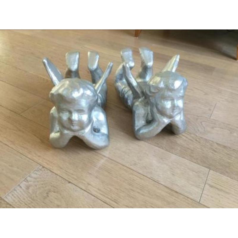 engelen , papiermache, kerst