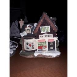 3 kersthuisjes voor uw kerstdorp