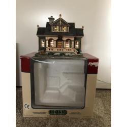Lemax kersthuis kerstdorp oliver house in nette staat
