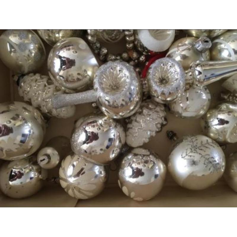 Oude kerstballen