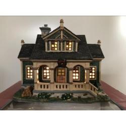 Lemax kersthuis kerstdorp oliver house in nette staat