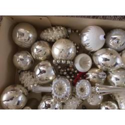 Oude kerstballen