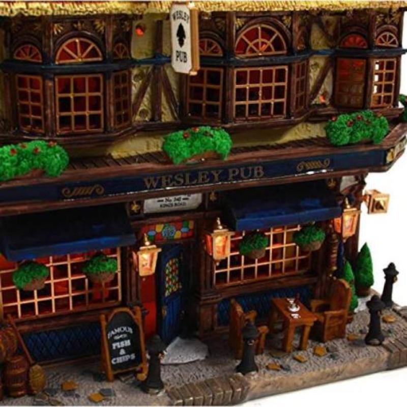 3x Lemax Façade, Wesley Pub, Hall of Justice Taste of Italy