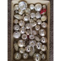Oude kerstballen
