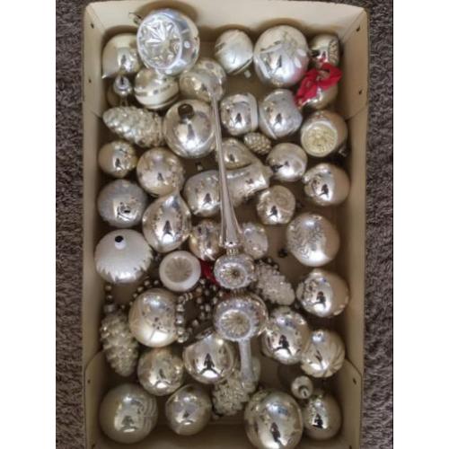 Oude kerstballen
