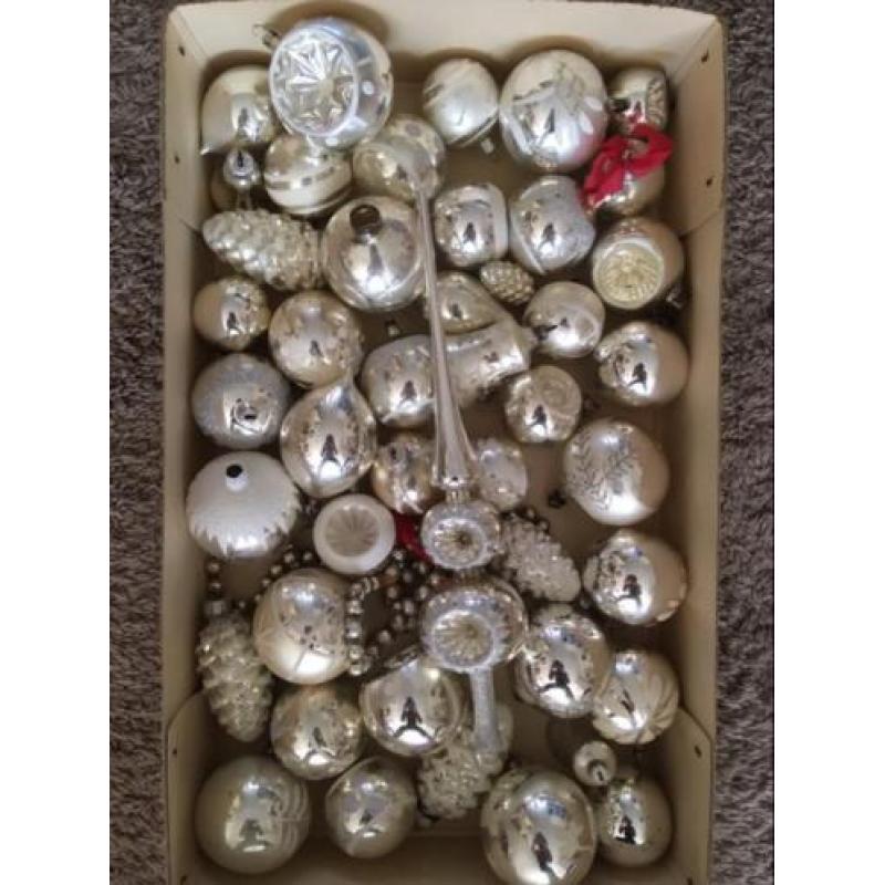Oude kerstballen