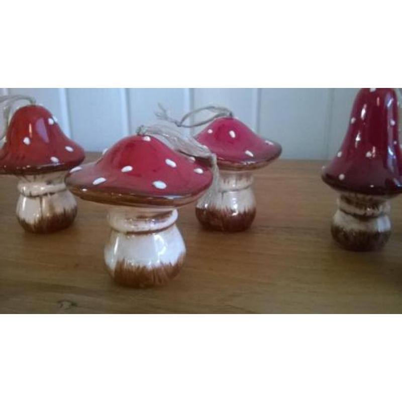 paddestoel hangers kerst herfst