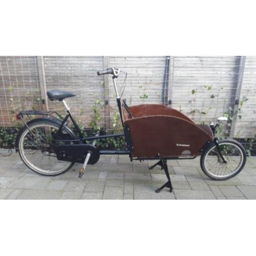 Leuke bakfiets 5 speed van de Fietsfabriek.