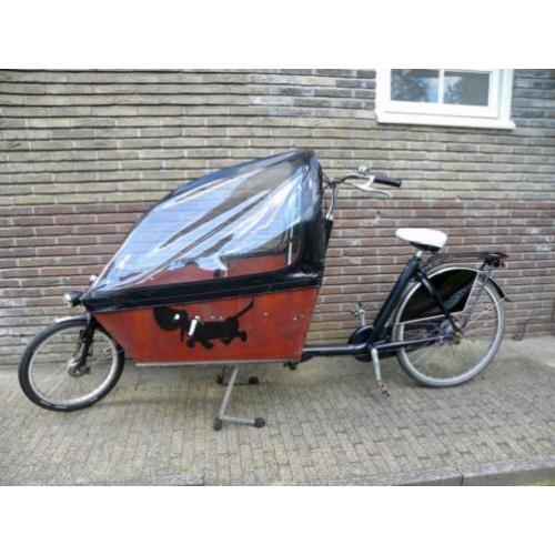 Bakfiets CargoBike Long (3 kids), 7v, with many extras!!